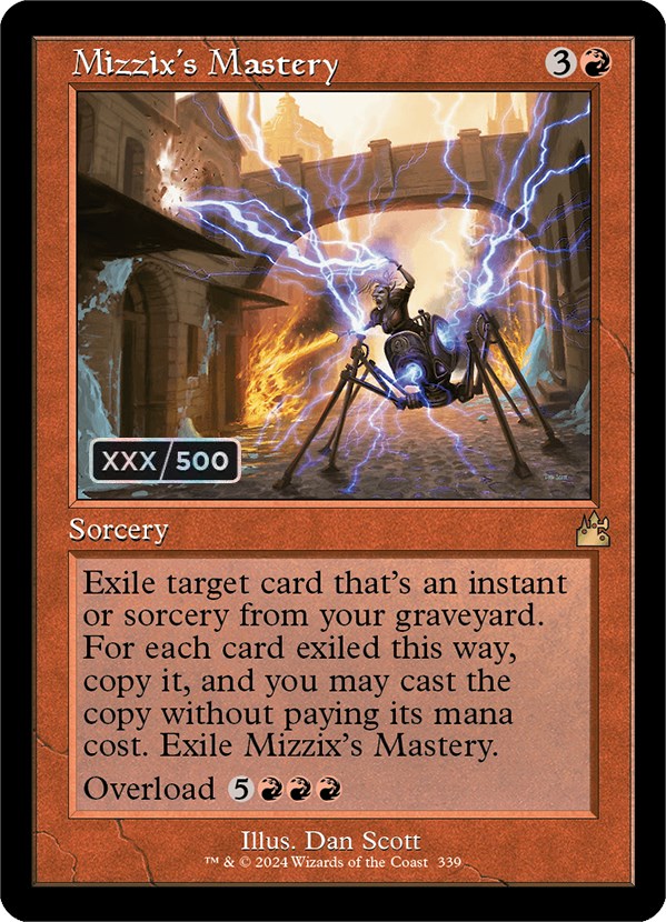 Mizzix's Mastery (Retro Frame) (Serial Numbered) (RVR-339) - Ravnica Remastered Foil