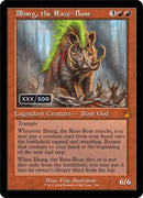 Ilharg, the Raze-Boar (Retro Frame) (Serial Numbered) (RVR-334) - Ravnica Remastered Foil