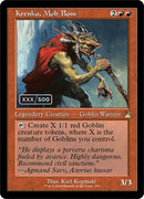 Krenko, Mob Boss (Retro Frame) (Serial Numbered) (RVR-335) - Ravnica Remastered Foil