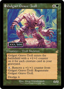 Golgari Grave-Troll (Retro Frame) (Serial Numbered) (RVR-348) - Ravnica Remastered: (tombstone) Foil