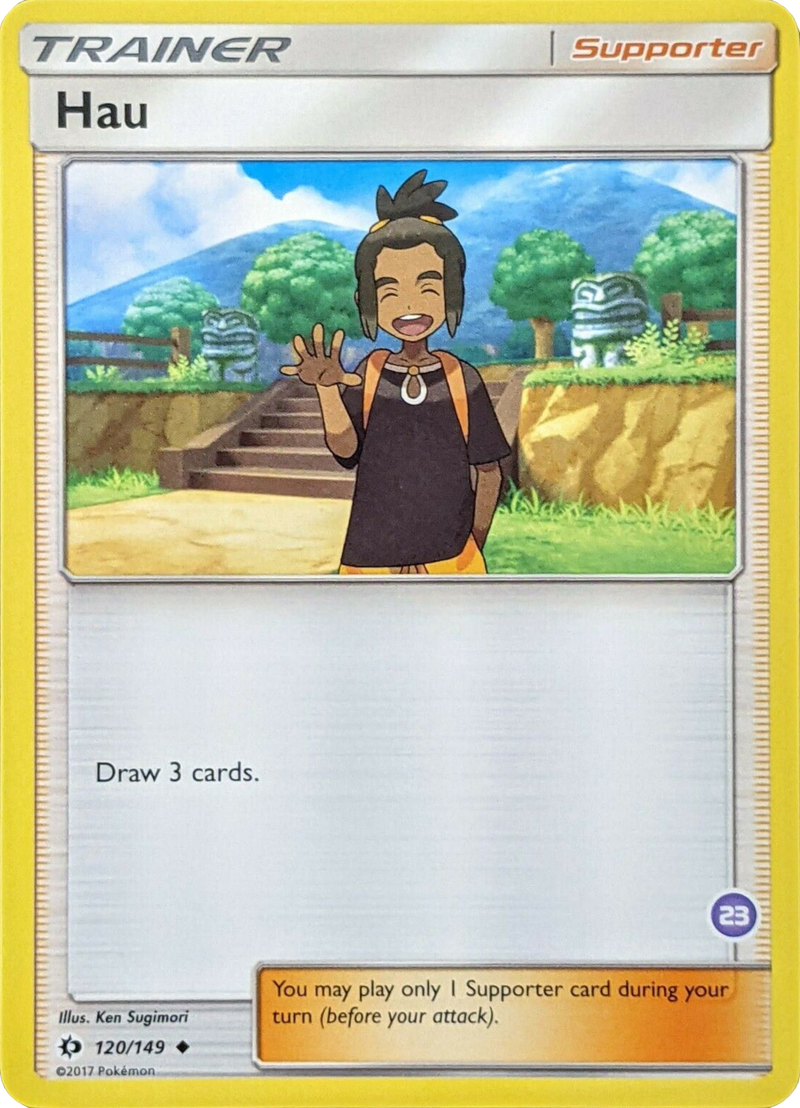 Hau (23) (Alolan Sandslash Half-Deck) - SM Trainer Kit Alolan Sandslash & Alolan Ninetales