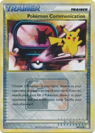 Pokemon Communication - 98/123 (League Promo) - League & Championship Cards Reverse Holofoil