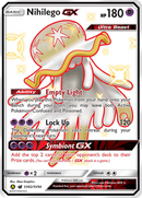 Nihilego GX/94 - Hidden Fates Shiny Vault Holofoil
