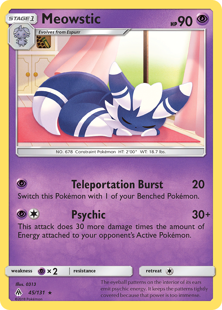 Meowstic 45/131 - SM  Forbidden Light