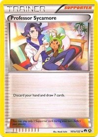 Professor Sycamore - 107a/122 (Holofoil) 107a/122 - Alternate Art Promos Holofoil