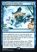 March of Swirling Mist (PRE-061) - Kamigawa: Neon Dynasty Promos Foil