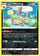 Galarian Weezing 96/198 - SWSH06 Chilling Reign