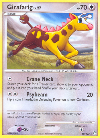 Girafarig/123 - Mysterious Treasures