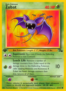 Zubat 57/62 - Fossil 1st Edition