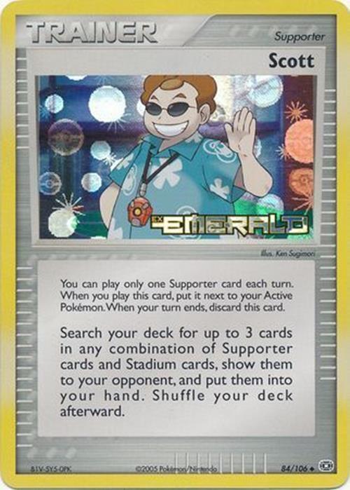 Scott/106 - Emerald Reverse Holofoil