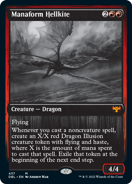 Manaform Hellkite (DBL-437) - Innistrad: Double Feature