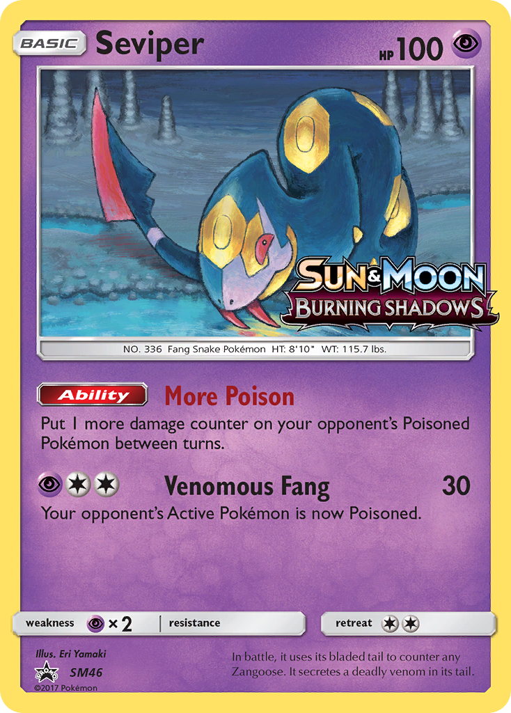 Seviper - SM46 (Prerelease)/248 - SM Promos Holofoil