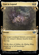 Lost to Legend (Showcase Scrolls) (LTR-473) - The Lord of the Rings: Tales of Middle-earth: (Showcase)