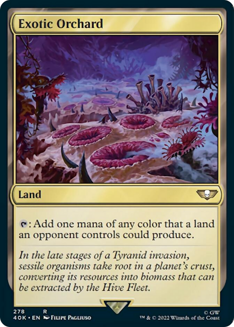 Exotic Orchard (40K-278) - Warhammer 40,000 Commander