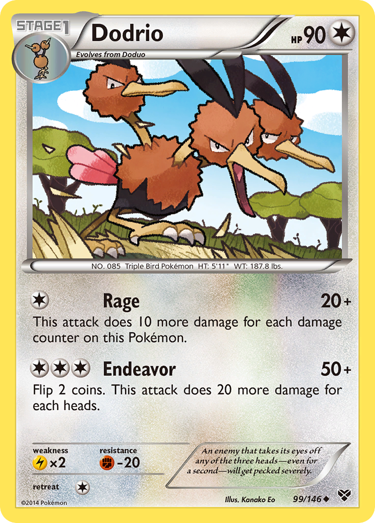 Dodrio/146 - XY Base Set