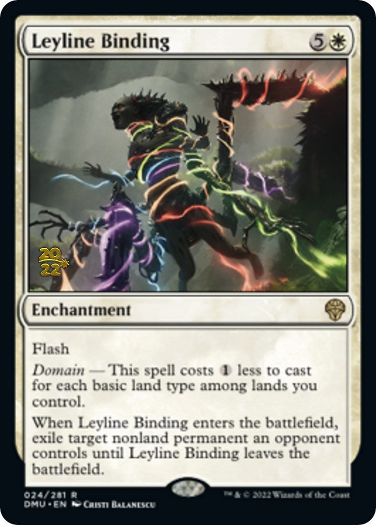 Leyline Binding (PRE-024) - Dominaria United Promos Foil