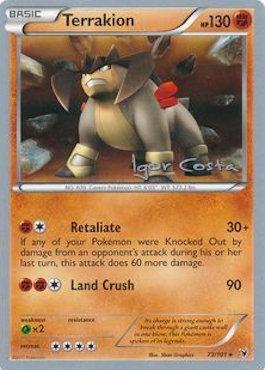 Terrakion - 2012 (Igor Costa) 73 - World Championship Decks