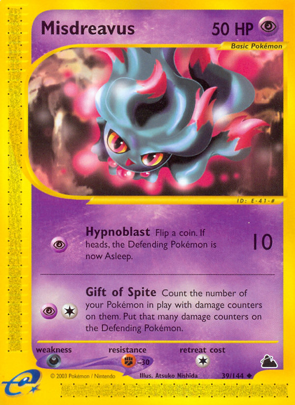 Misdreavus - 39/144 Skyridge - Uncommon