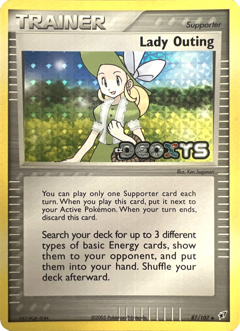 Lady Outing/107 - Deoxys Reverse Holofoil