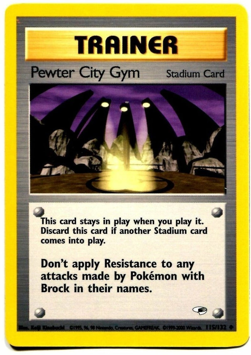 Pewter City Gym 115/132 - Gym Heroes Unlimited