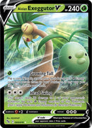 Alolan Exeggutor V 5/78 - Pokemon GO Holofoil