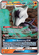 Alolan Marowak GX - SM187/248 - SM Promos Holofoil