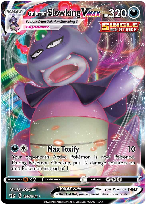 Galarian Slowking VMAX 100/198 - SWSH06 Chilling Reign Holofoil