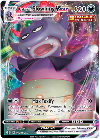 Galarian Slowking VMAX 100/198 - SWSH06 Chilling Reign Holofoil