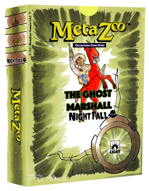 Metazoo Nightfall 1st Edition The Ghost Marshall Theme Deck