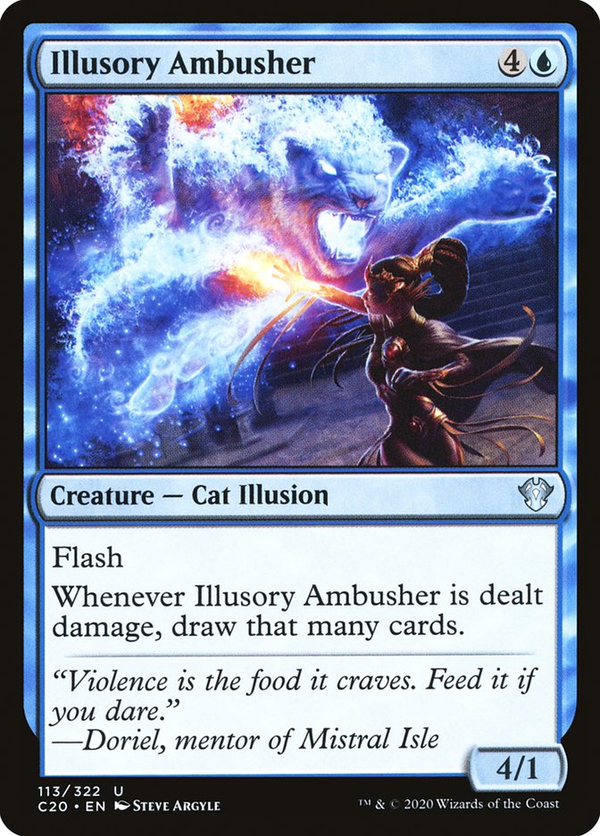 Illusory Ambusher (C20-113) - Commander 2020