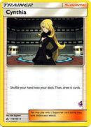 Cynthia - 119/156 (Mewtwo Stamped) 119 - Battle Academy