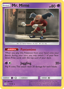 Mr. Mime 11/18 - Detective Pikachu Holofoil