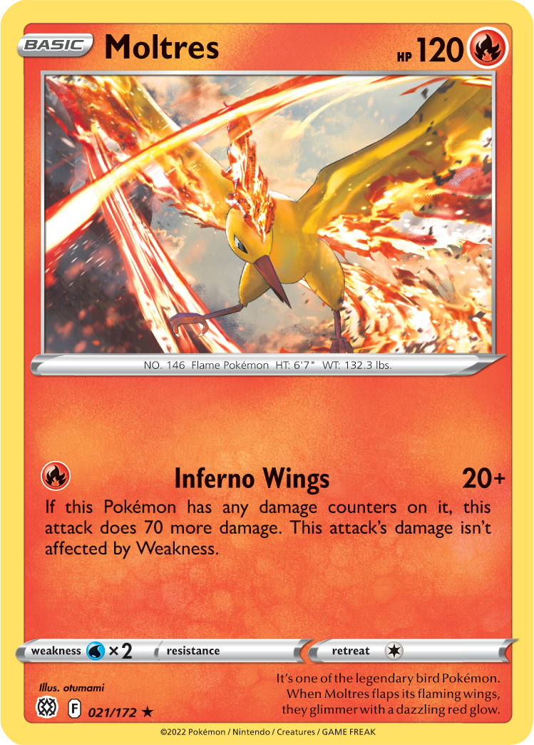 Moltres - 021/172 21 - Deck Exclusives