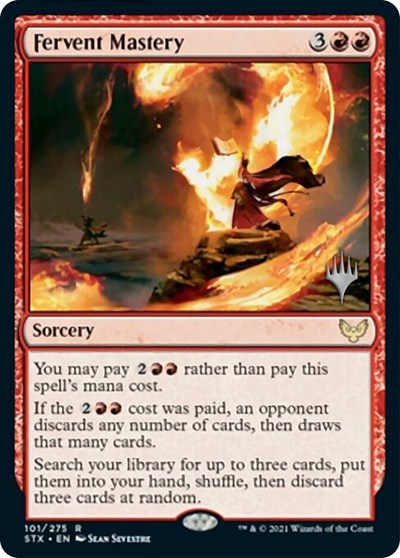 Fervent Mastery (PPSTX-101) - Strixhaven: School of Mages Promos
