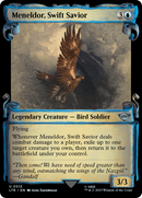 Meneldor, Swift Savior (Showcase Scrolls) (LTR-513) - The Lord of the Rings: Tales of Middle-earth: (Showcase)