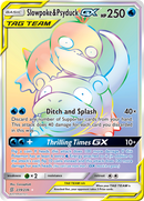 Slowpoke & Psyduck GX (Secret)/236 - SM  Unified Minds Holofoil