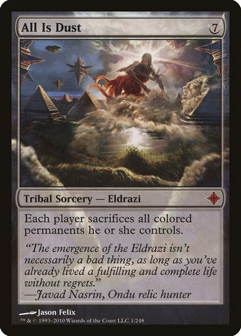 All Is Dust (ROE-001) - Rise of the Eldrazi