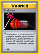 PlusPower - 84/102 - 1st Edition Base Set Shadowless - Uncommon
