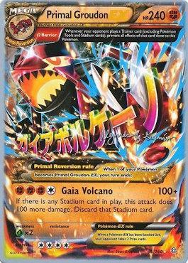 Primal Groudon EX - 2015 (Alejandro Ng-Guzman) 86 - World Championship Decks