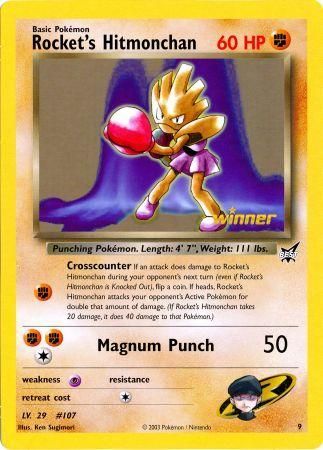 Rocket's Hitmonchan - 11/132 - Jumbo Cards Holofoil