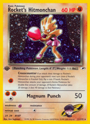 Rocket's Hitmonchan 11/132 - Gym Heroes 1st Edition Holofoil