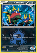 Team Aqua's Carvanha 20/34 - Double Crisis