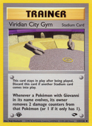 Viridian City Gym 123/132 - Gym Challenge 1st Edition