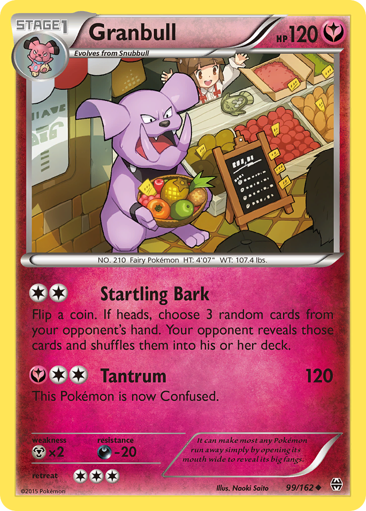 Granbull 99/162 - XY  BREAKthrough