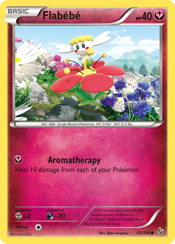Flabebe (62) 62/106 - XY  Flashfire