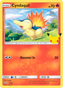 Cyndaquil - 10/25 10/25 - McDonalds 25th Anniversary Promos