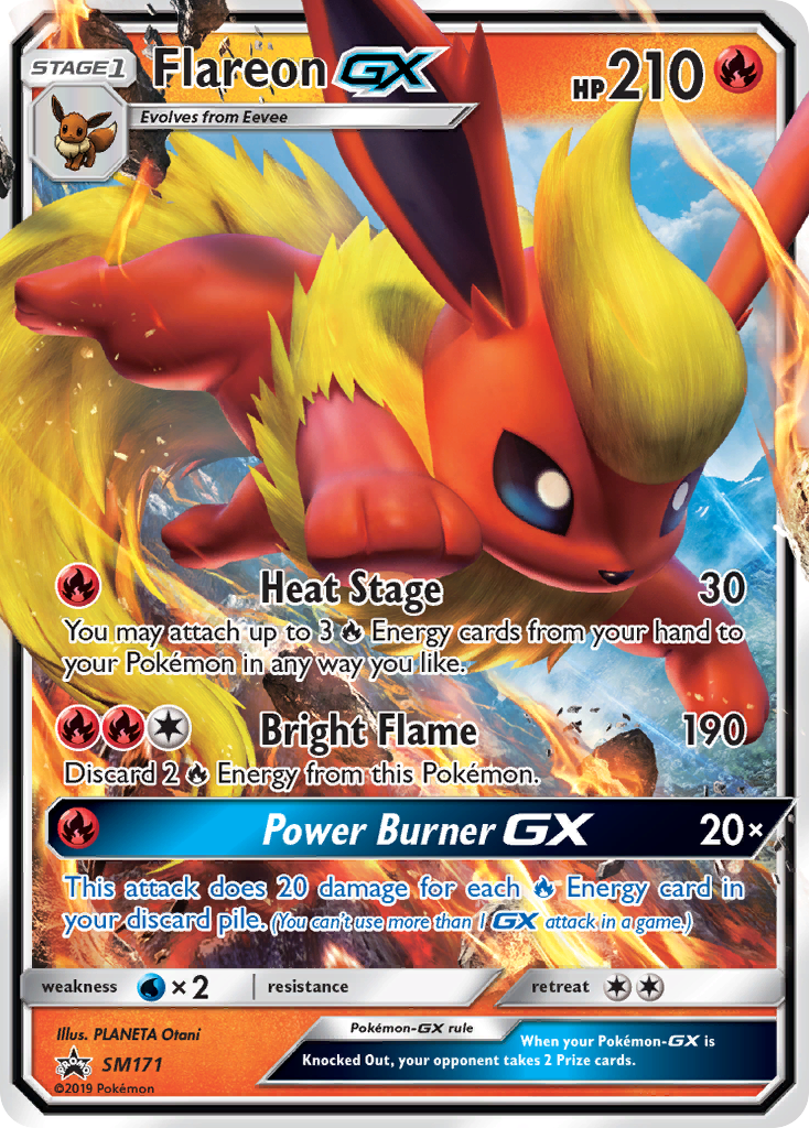 Flareon GX - SM171 SM171/248 - SM Promos Holofoil