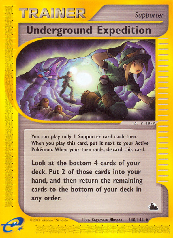 Underground Expedition - 140/144 Skyridge - Uncommon