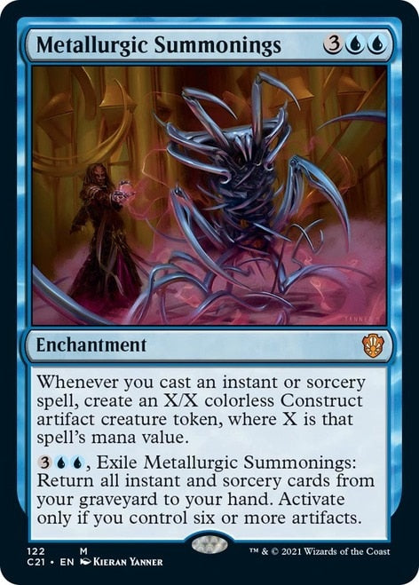 Metallurgic Summonings (C21-122) - Commander 2021