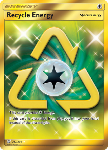 Recycle Energy (Secret)/236 - SM  Unified Minds Holofoil